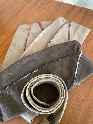 Vtg Boy Scout shirt’ slacks, belt