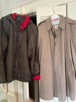 Eddie Bauer jacket & London Fog coat