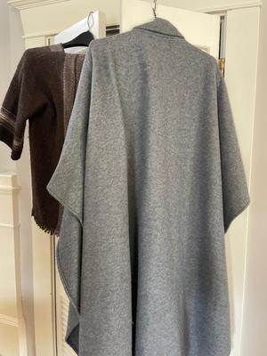 Women’s cape and sweater
