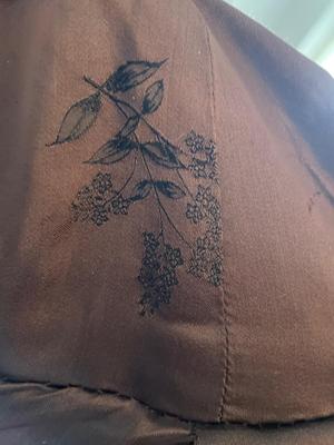 Vtg brown cape