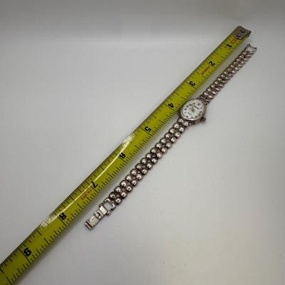 Sterling Watch, Earrings & Necklace (ST-HS)