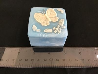 Vintage Soapstone Trinket Box