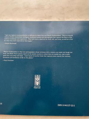 Affinities by Mark Vinz Wayne Gudmundson signed