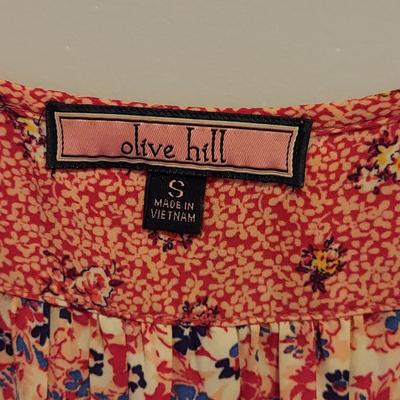 Women's Flowy Floral Tops Size Small (PBC-BBL)
