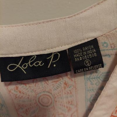 Women's Flowy Floral Tops Size Small (PBC-BBL)