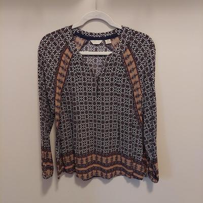 Women's Flowy Floral Tops Size Small (PBC-BBL)