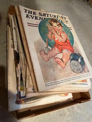 Large selection of Saturday Evening Posts