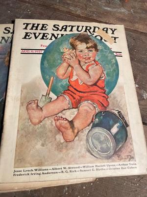Large selection of Saturday Evening Posts