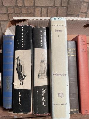 Collection of vintage books