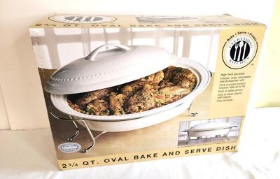 Lot #86 New in Box - Everything Kitchen Bake Serve Freeze Dish
