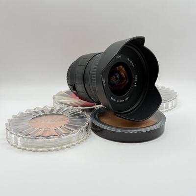 LOT 41K: Sigma AF Aspherical Zoom Lens 18-35mm w/ Filters