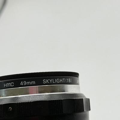 LOT 42K: Vintage Kowa SE T R 35mm Film Camera w/ Lenses: Kowa-R 1:4/200 & 50mm