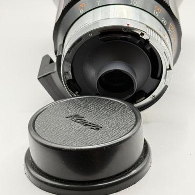 LOT 42K: Vintage Kowa SE T R 35mm Film Camera w/ Lenses: Kowa-R 1:4/200 & 50mm