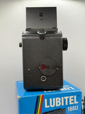 LOT 43K: Medium Format Twin Lens Reflex 120mm Cameras: Lubitel 166U & Yashica LM Copal-SV