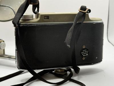 LOT 47K: Vintage Folding Cameras: Pho-tak Foldex 20 & Kodak Tourist II Camera
