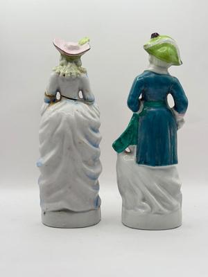 LOT 48K: 20th Century Lord & Lady Figurines Made in Japan, Staffordshire Shorter & Sons Toby Pitcher, Face Toby Mug made in...