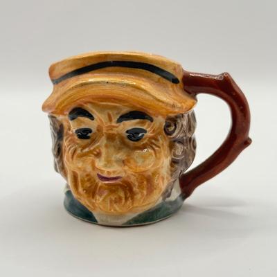 LOT 48K: 20th Century Lord & Lady Figurines Made in Japan, Staffordshire Shorter & Sons Toby Pitcher, Face Toby Mug made in...