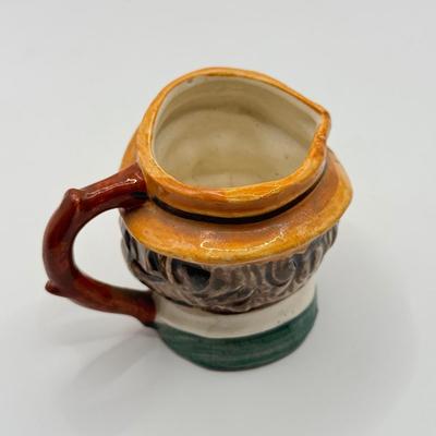 LOT 48K: 20th Century Lord & Lady Figurines Made in Japan, Staffordshire Shorter & Sons Toby Pitcher, Face Toby Mug made in...