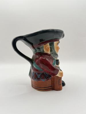 LOT 48K: 20th Century Lord & Lady Figurines Made in Japan, Staffordshire Shorter & Sons Toby Pitcher, Face Toby Mug made in...