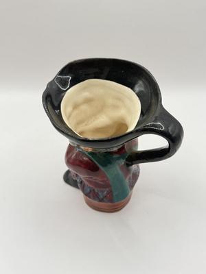 LOT 48K: 20th Century Lord & Lady Figurines Made in Japan, Staffordshire Shorter & Sons Toby Pitcher, Face Toby Mug made in...