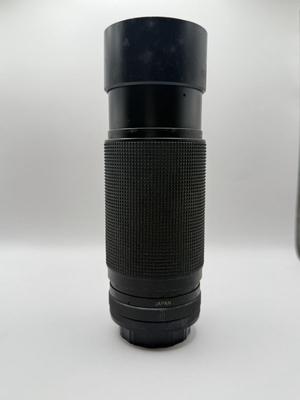 LOT 51K: Vivitar 58mm f/4.5-5.6 MC Macro Focusing Zoom Lens, Bower SFDRF Flash, Vivitar Auto Thyristor 2600-D Flash, DeJUR 135mm f/2.8...