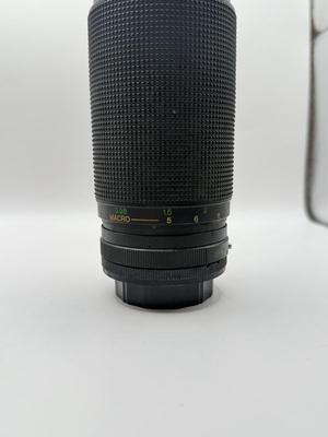 LOT 51K: Vivitar 58mm f/4.5-5.6 MC Macro Focusing Zoom Lens, Bower SFDRF Flash, Vivitar Auto Thyristor 2600-D Flash, DeJUR 135mm f/2.8...