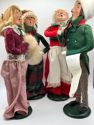LOT 53K: Vintage Byer's Choice The Carolers Figures: 1987, 1988 & 1998