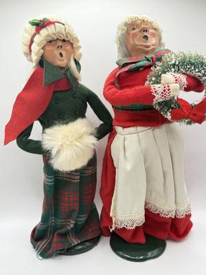 LOT 53K: Vintage Byer's Choice The Carolers Figures: 1987, 1988 & 1998