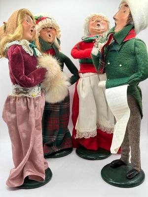 LOT 53K: Vintage Byer's Choice The Carolers Figures: 1987, 1988 & 1998