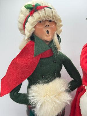 LOT 53K: Vintage Byer's Choice The Carolers Figures: 1987, 1988 & 1998