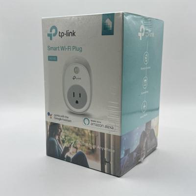 LOT 59K: Amazon Echo Spot Model VN94DQ w/ Box & NIP Tp-link Smart Wi-Fi Plug HS100