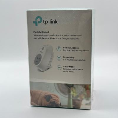 LOT 59K: Amazon Echo Spot Model VN94DQ w/ Box & NIP Tp-link Smart Wi-Fi Plug HS100