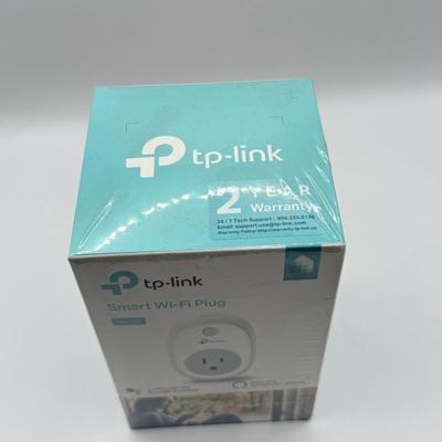 LOT 59K: Amazon Echo Spot Model VN94DQ w/ Box & NIP Tp-link Smart Wi-Fi Plug HS100
