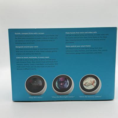 LOT 59K: Amazon Echo Spot Model VN94DQ w/ Box & NIP Tp-link Smart Wi-Fi Plug HS100