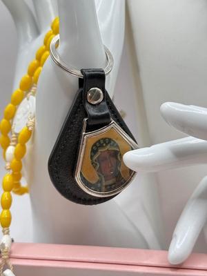 LOT 62J: 925 Italy Sterling Silver Mary Bracelet & Collection of Religious Charms, Rosaries & More