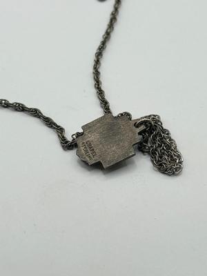 LOT 62J: 925 Italy Sterling Silver Mary Bracelet & Collection of Religious Charms, Rosaries & More