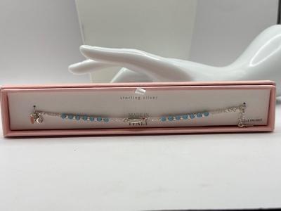LOT 62J: 925 Italy Sterling Silver Mary Bracelet & Collection of Religious Charms, Rosaries & More