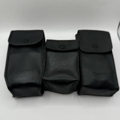 LOT 65K: Vintage & Modern Canon Collection: 24mm f/2.8 Lens, 50mm f/1.4 Lens, 35mm f/2.8 Lens, Power Winder A2, Speedlite Flashes:...