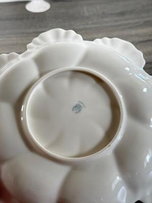 LOT 69K: Lenox Collection: China Jewels Angel, Trumpeting Angel, Woodland Bowl & Vase, Salt and Pepper Shaker Sets & More