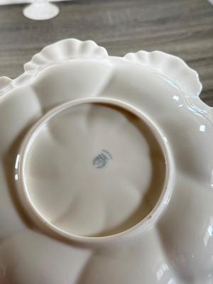 LOT 69K: Lenox Collection: China Jewels Angel, Trumpeting Angel, Woodland Bowl & Vase, Salt and Pepper Shaker Sets & More