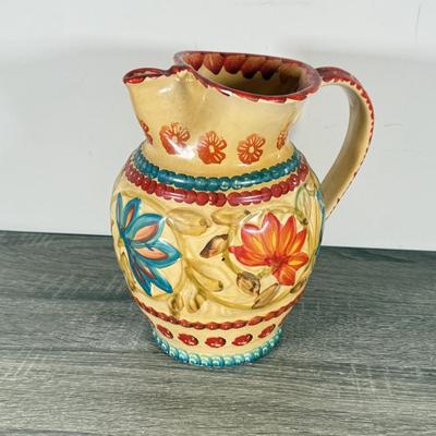LOT 77K: Corsica Mugs & Bowls, Italian & Japanese Hand Painted Pottery Pieces & More