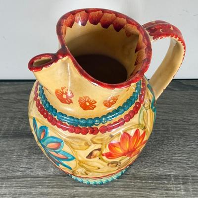 LOT 77K: Corsica Mugs & Bowls, Italian & Japanese Hand Painted Pottery Pieces & More