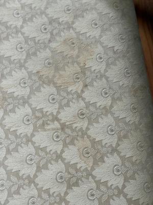 LOT 78D: Oval Dining Table Made in USA w/ 18” Leaf & 6 Matching Chairs