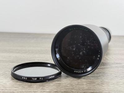 LOT 79K: Quantaray 400mm f/6.3 Telephoto Lens