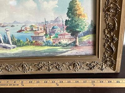 LOT 96L: Three Framed Wall Art Pieces