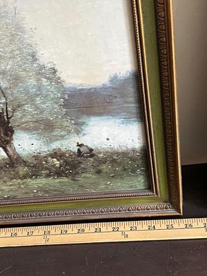 LOT 96L: Three Framed Wall Art Pieces