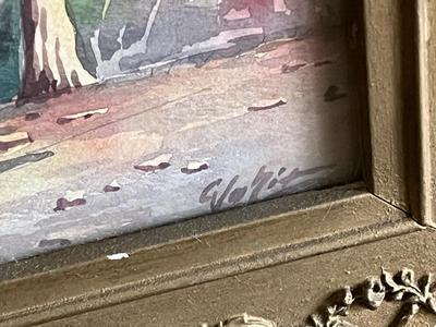 LOT 96L: Three Framed Wall Art Pieces