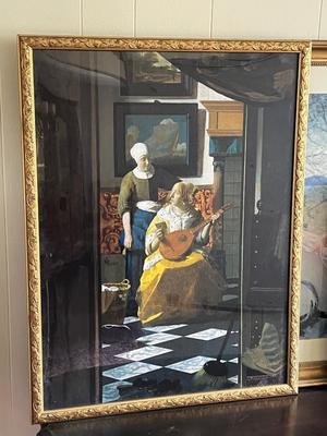 LOT 97L: Renoir and More - Three Framed Pieces of Wall Art