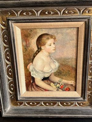 LOT 97L: Renoir and More - Three Framed Pieces of Wall Art
