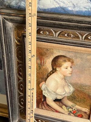 LOT 97L: Renoir and More - Three Framed Pieces of Wall Art